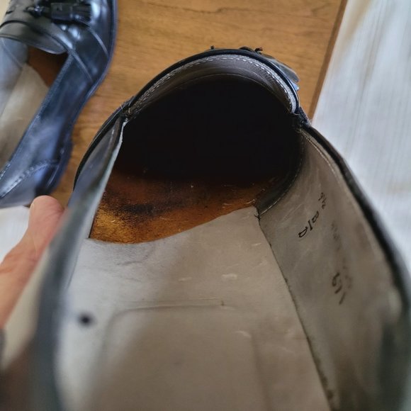 Alden Made in Italy Full-Strap Black Tassels, #691. Size 9-1/2 D. EEUC. - Picture 10 of 16